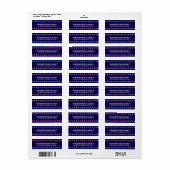 Sterren en strepen patriottisch etiket (Full Sheet)