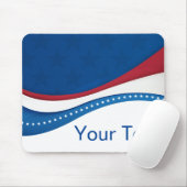 Sterren en strepen patriottisch muismat (Met muis)