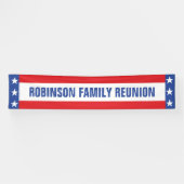 Sterren en strepen spandoek (Horizontaal)