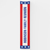 Sterren en strepen spandoek (Verticaal)