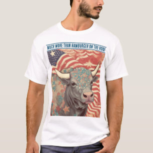 Sterren en strepen Steer T-shirt