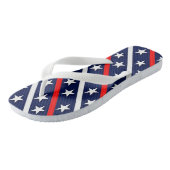 Sterren en Strepen Teenslippers (Schuin)