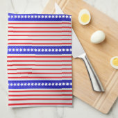 Sterren en strepen theedoek (Quarter Fold)