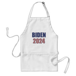 Sterren en strepen Typografie Biden 2024 Standaard Schort