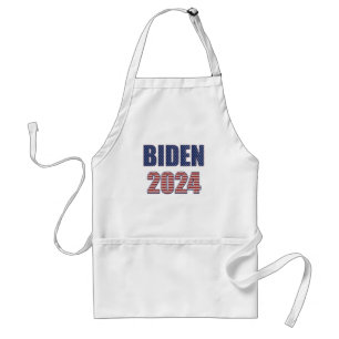 Sterren en strepen Typografie Biden 2024 Standaard Schort