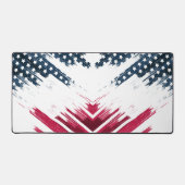 Sterren en strepen vlag Abstract Bureaumat (Voorkant)