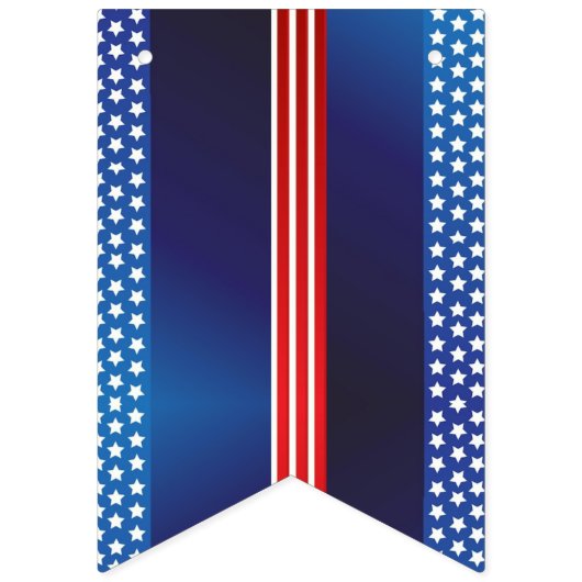 sterren en strepen vlaggetjes (Eerste vlag)