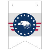 sterren en strepen vlaggetjes (Derde vlag)