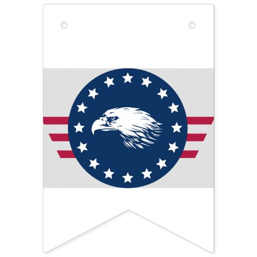 sterren en strepen vlaggetjes (Derde vlag)