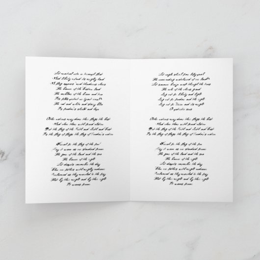 Sterren en Strepen voor altijd Kaart (Binnen)