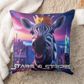 Sterren en strepen Zebra Zanzibar Kussen (Deken)