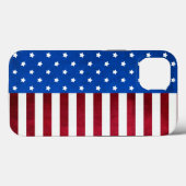 Sterren en Stripes-Amerikaanse vlag van Shirley Ta Case-Mate iPhone Case (Achterkant (horizontaal))