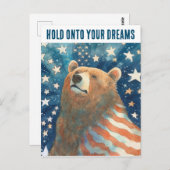 Sterren en Stripes Dreamer Beer Briefkaart (Voorkant / Achterkant)