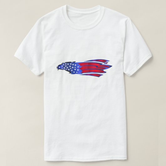 Sterren en Stripes Eagle T-shirt (Design voorkant)