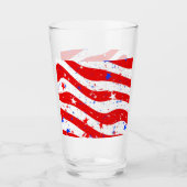 Sterren en stripes glas (Voorkant)
