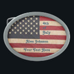 sterren en stripes met Amerikaanse vlag Gesp<br><div class="desc">sterren en stripes - Amerikaans vlaggetemperatuurpatroon</div>