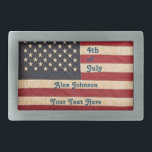 sterren en stripes met Amerikaanse vlag Gesp<br><div class="desc">sterren en stripes - Amerikaans vlaggetemperatuurpatroon</div>