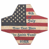 sterren en stripes met Amerikaanse vlag Voetbal (Enkel)