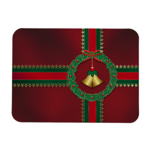 Sterren en Stripes met kerstmis Flexible Magnet Magneet