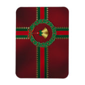 Sterren en Stripes met kerstmis Flexible Magnet Magneet (Verticaal)
