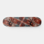 Sterren en stripes persoonlijk skateboard (Horizontaal)