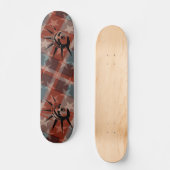 Sterren en stripes persoonlijk skateboard (Voorkant)