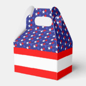 sterren en strips 1e verjaardag bedankdoosjes (Achterkant)