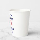 sterren en strips 1e verjaardag papieren bekers (Links)