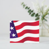 Sterren en strips briefkaart (Staand voorkant)