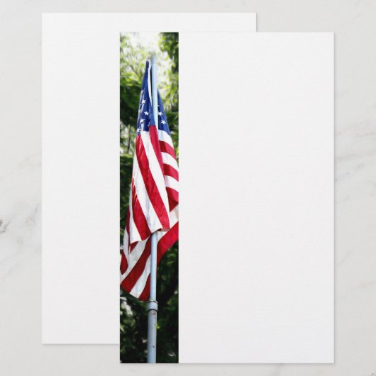 Sterren en strips briefpapier (Voorkant / Achterkant)