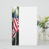 Sterren en strips briefpapier (Staand voorkant)