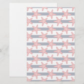 Sterren en strips briefpapier (Voorkant / Achterkant)