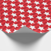 Sterren en strips cadeaupapier (Hoek)