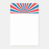 Sterren en strips Onafhankelijkheidsdag Post-it® Notes (Voorkant)