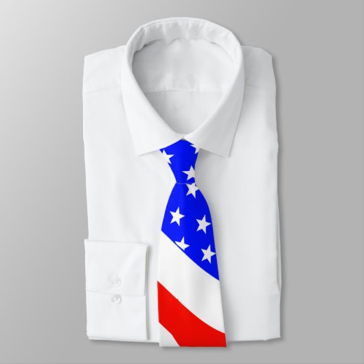  sterren en strips patriottisch Stropdas (Gebonden)