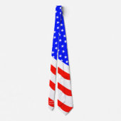 sterren en strips patriottisch Stropdas (Achterkant)