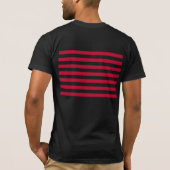 Sterren en strips t-shirt (Achterkant)