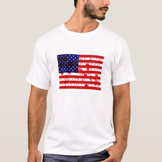 Sterren en strips t-shirt (Voorkant)