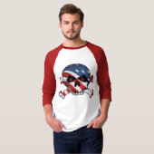 Sterren en strips t-shirt (Voorkant volledig)