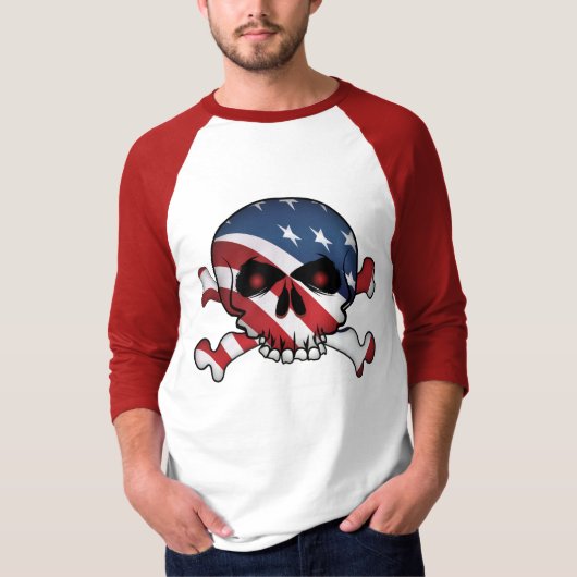Sterren en strips t-shirt (Voorkant)