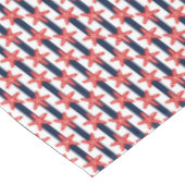 Sterren en strips tafelkleed (Gekanteld)