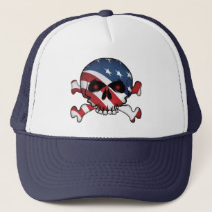 Sterren en strips trucker pet