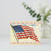 Sterren en strips voor eeuwig briefkaart (Staand voorkant)