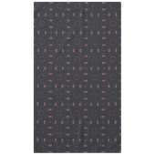 Sterren en uniek ruimteschip patroon tafelkleed (Voorkant)