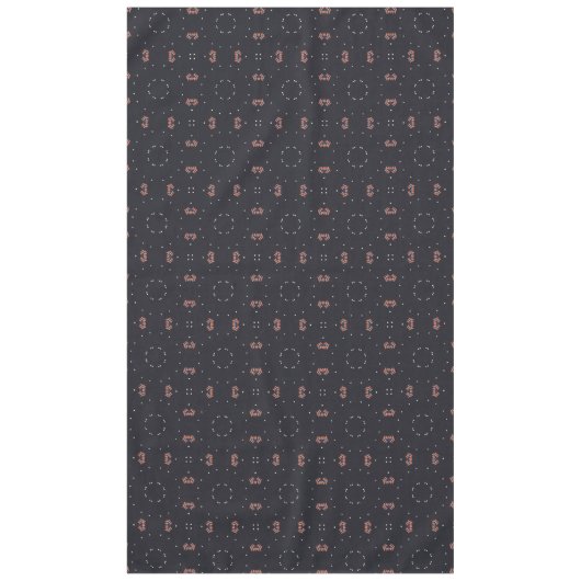 Sterren en uniek ruimteschip patroon tafelkleed (Voorkant)