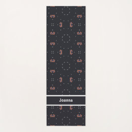 Sterren en uniek ruimteschip patroon yogamat