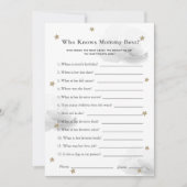 Sterren en wolken die de trommel van de mam kennen kaart (Voorkant)