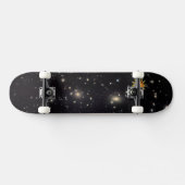 Sterren en wolkskateboard skateboard (Horizontaal)