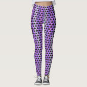 Sterren Fishnet Space Princess Galaxy Leggings (Voorkant)