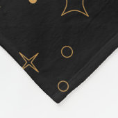 sterren fleece deken (Hoek)